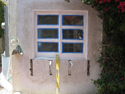 Stucco slider